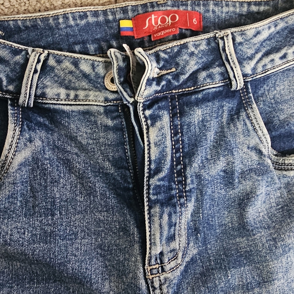 Stop Blue Denim Jeans